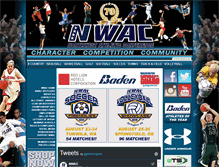 Tablet Screenshot of nwacsports.com